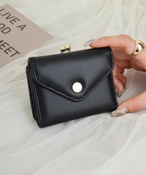 Legato Largo（レガートラルゴ） 財布 メール型がま口三つ折り財布