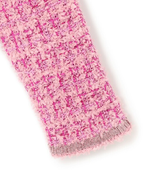 24年 TOCCA トッカ THOUSAND WAVE ニットジャケット M TOCCA（トッカ） ダウンコート ダウンジャケット THOUSAND WAVE ニット