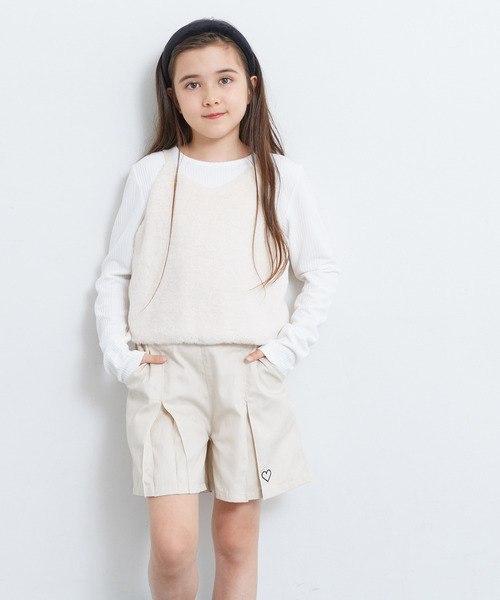 coca（コカ） tシャツ 「WEB限定セール」キッズ フェイクファー