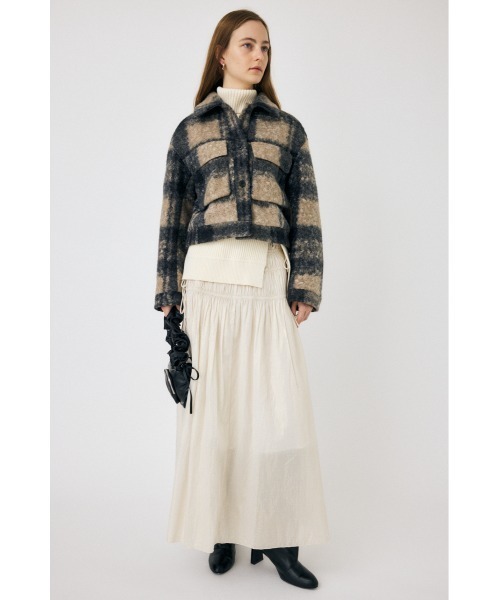 moussy SHIRRING LONG スカート サイズ1 MOUSSY | SHIRRING LONG スカート (スカート(ロング) ) |SHEL