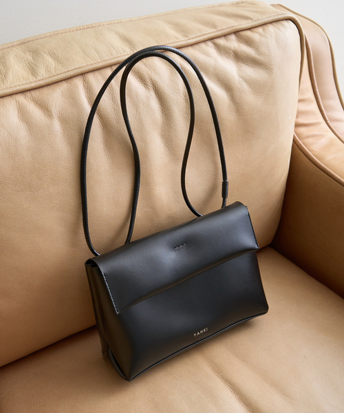 YAHKI ショルダーバッグ バッグ 「YAHKI /ヤーキ」W FACEフラップ  