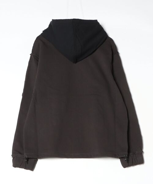 IRAL パーカー 「UNISEX ITEM」TWO‐TONE COLOR HOODIE レディース 