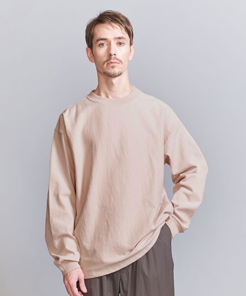 【美品】UNITED ARROWS10ozヘビーワイドクルーネックカットソー2枚 BEAUTY&YOUTH UNITED ARROWS｜10oz ヘビー ワイド クルーネック