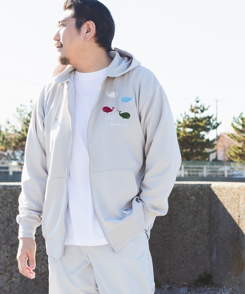 B＆T CLUB パーカー CLUB×FAT ANIMALS (ビーアンドティークラブ