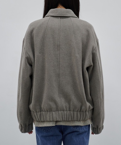 ブルゾン アウター 別注 墨染ブルゾン kiivu メンズの画像