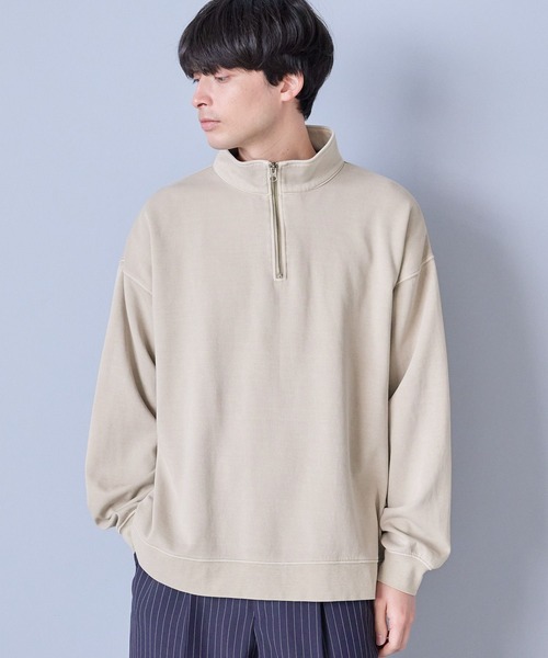 トレーナー スウェット ウォッシュドハーフZIP / 287577 メンズ レディース | LAKOLE | 02