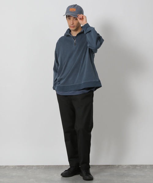 トレーナー スウェット ウォッシュドハーフZIP / 287577 メンズ レディース | LAKOLE | 19