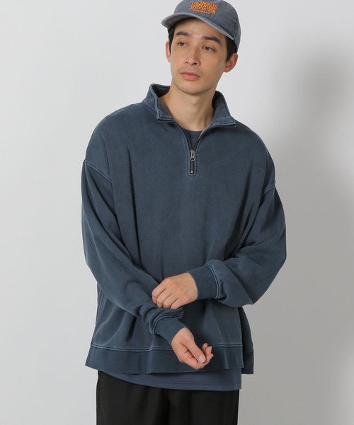 トレーナー スウェット ウォッシュドハーフZIP / 287577 メンズ レディース | LAKOLE | 20