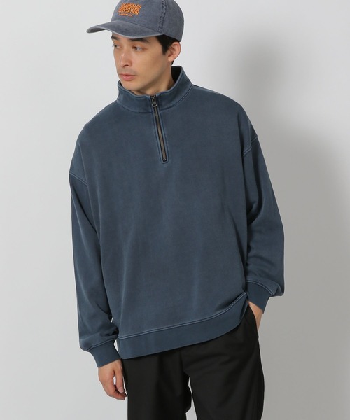 トレーナー スウェット ウォッシュドハーフZIP / 287577 メンズ レディース | LAKOLE | 21