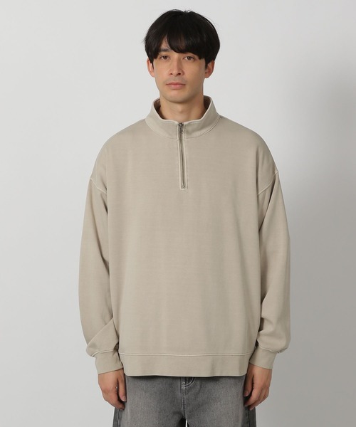 トレーナー スウェット ウォッシュドハーフZIP / 287577 メンズ レディース | LAKOLE | 22
