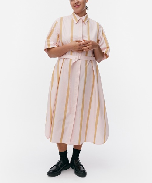 ◆marimekko◆Paperi Puhveli ワンピース Marimekko｜Popliini Piirto Unikko ワンピース | Rakuten