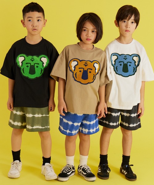 familiar 車と動物刺繍 Tシャツ Tシャツ | ファミリア公式サイト