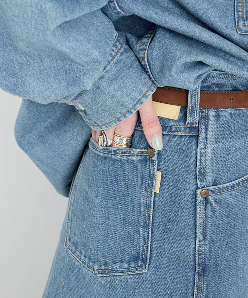 デニムスカート DU JOUR/デュ ジュール RODEO JEAN SKIRT 追加》DU JOUR/デュ ジュール RODEO JEAN SKIRT（デニムスカート