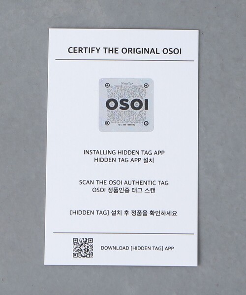 ショルダーバッグ バッグ 「OSOI」BOAT WIDE MINI PINK