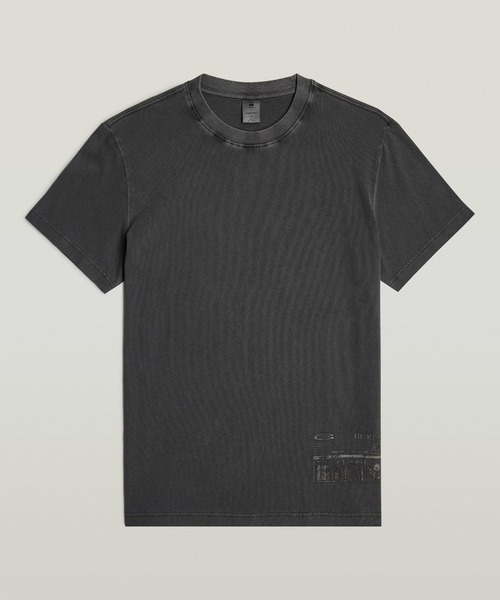 G-STAR RAW tシャツ SHIPPING GRAPHIC OVERDYED T-SHIRT/オーバーダイ