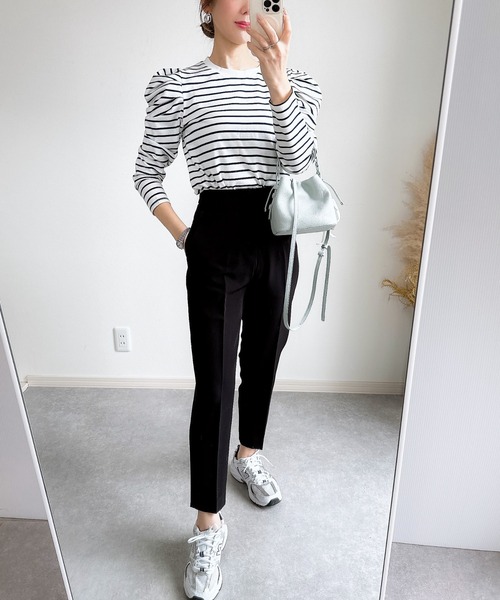 tシャツ パワーショルダーＴシャツ レディース 1586571_22061264_k3.jpg