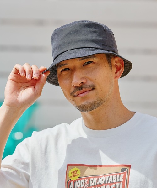 UB様✨タグ付き新品✨MLBkoreaリブ編　ニット帽バケットハット型アイボリー ニット帽 レディース メンズ[品番：JOKW0016232]｜REAL STYLE