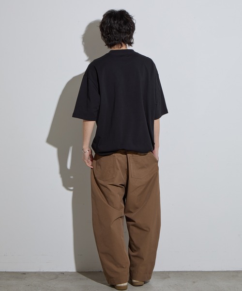 新品未使用SLICKスリック　半袖　シャツ　M SLICK シャツ 「SLICK/スリック」Linen Washer Stripe Regular