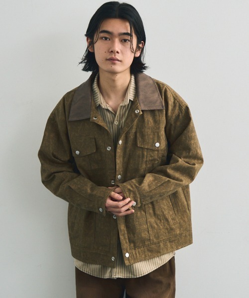 ジャケット・アウター CHO Shoowtime（ショウタイム） ブルゾン アウター Collar-switched zip-up