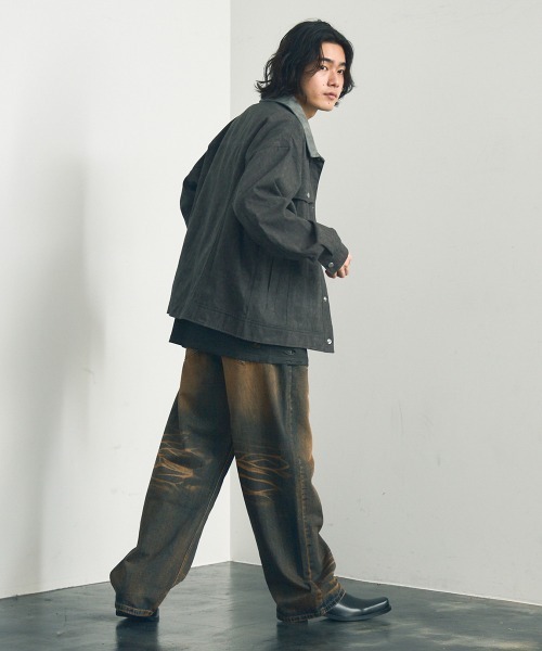 Shoowtime（ショウタイム） ブルゾン アウター Collar-switched zip-up