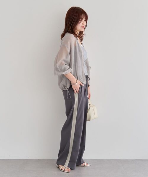 ブラウス シャツ 裾ドロストフレンチシアーシャツ レディース COLLAGE GALLARDAGALANTE ブラウス シャツ 裾ドロストフレンチ