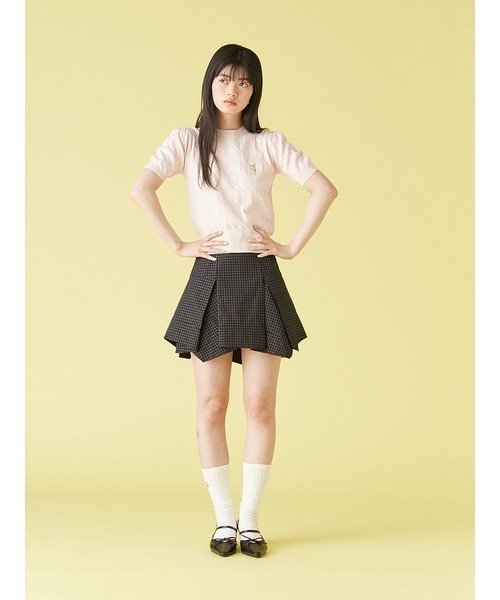 LILY BROWN（リリーブラウン） スカート ボックスフリルスカショーパン