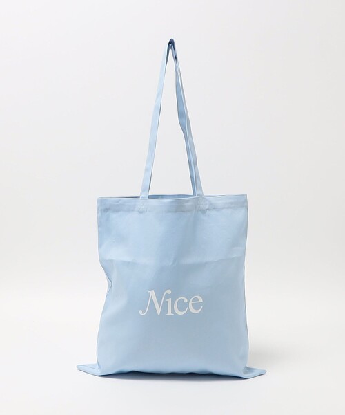 NICE WEATHER トートバッグ 「NICE WEATHER」SIGNATURE ロゴ