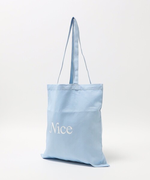 NICE WEATHER トートバッグ 「NICE WEATHER」SIGNATURE ロゴ