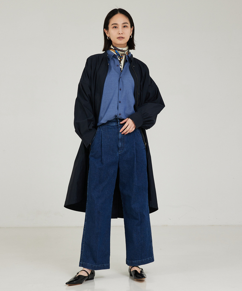 【新品未使用】qualite カリテ★エアーツイルコート★ダークネイビー★36 qualite｜エアリーライトツイルコート | Rakuten Fashion(楽天