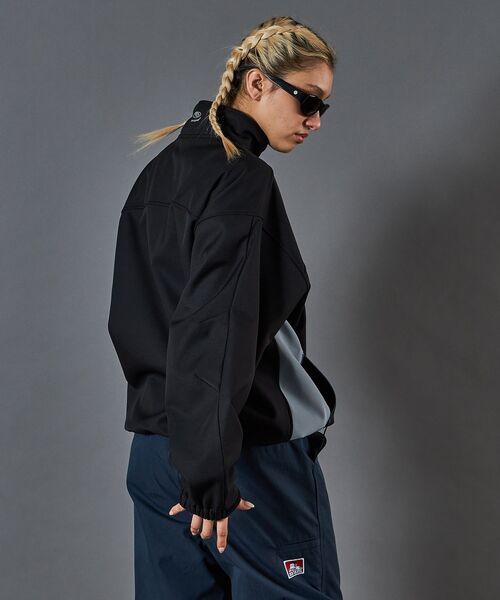 「BEN DAVIS」 ブルゾン MEDIUM ブルー メンズ_画像4