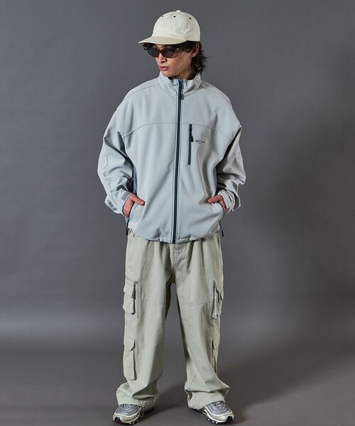 「BEN DAVIS」 ブルゾン MEDIUM ブルー メンズ_画像9