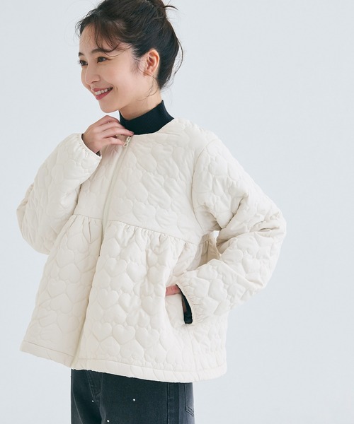 「coca（coca）」 ブルゾン L ブラック レディース_画像9