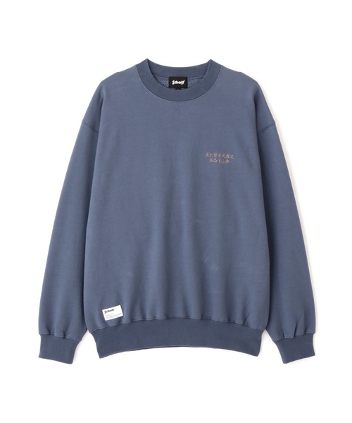 ♡ページ CREW SWEAT SURF DOG／クルーネックスウェット サーフブルドッグ