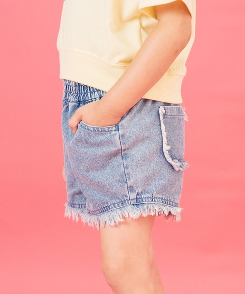 Apolina パンツ 2-3y AZUL BY MOUSSY | サイドベルトグルカパンツ (パンツ ) |SHEL
