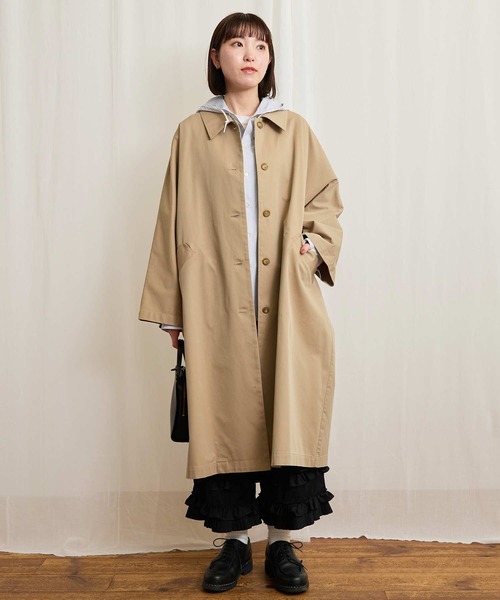 fig London（フィグロンドン） ステンカラーコート コート Gabardine
