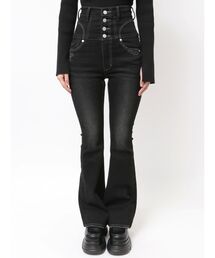 EMODA（エモダ） ジーンズ デニム デニムパンツ スーパーハイウエスト