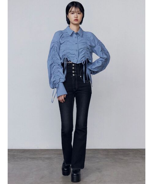 EMODA（エモダ） ジーンズ デニム デニムパンツ スーパーハイウエスト