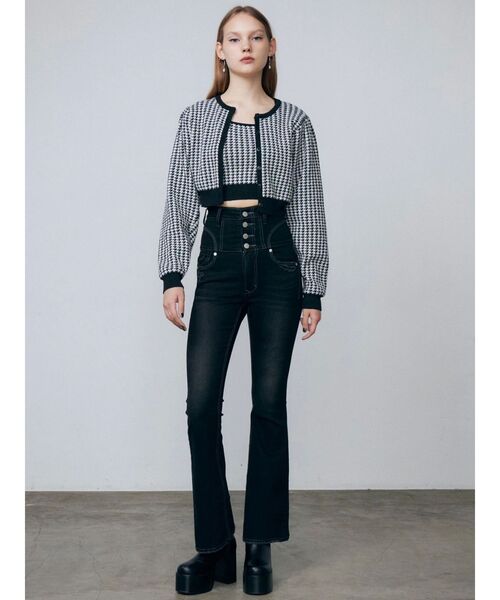 EMODA（エモダ） ジーンズ デニム デニムパンツ スーパーハイウエスト