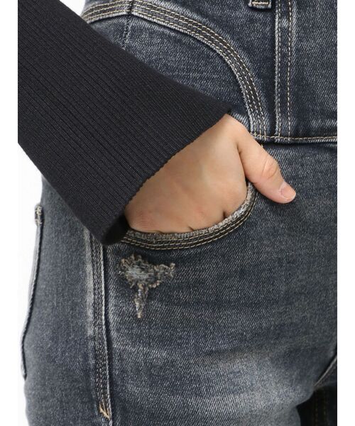 EMODA（エモダ） ジーンズ デニム デニムパンツ スーパーハイウエスト