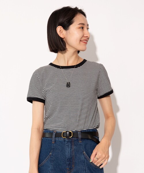 tシャツ 「骨格ウェーブさん向け」骨格別 Tシャツ WAVE レディース