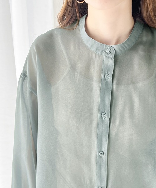 「classicalelf」 長袖ブラウス LARGE ベージュ レディース