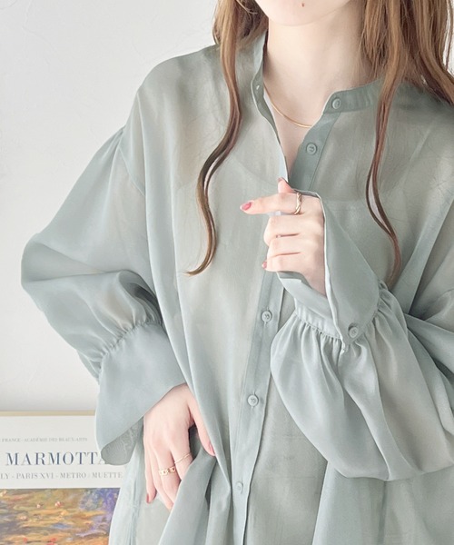 「classicalelf」 長袖ブラウス LARGE ベージュ レディース