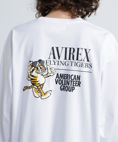 AVIREX（アヴィレックス） tシャツ FLYING TIGERS T-SHIRT/フライング