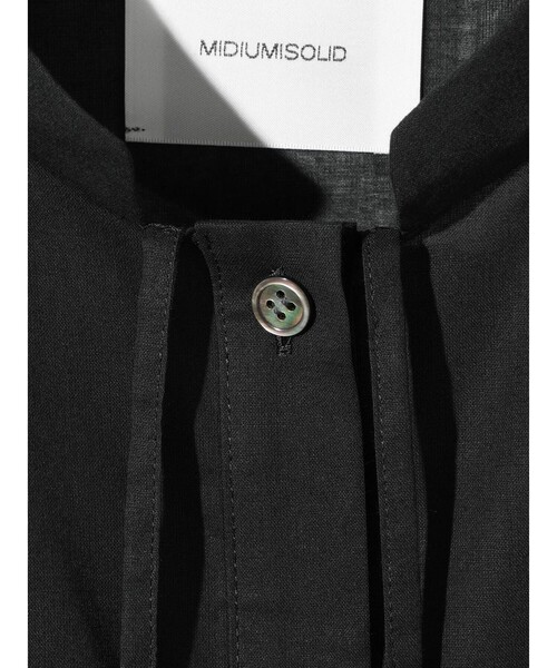 「MIDIUMISOLID」 半袖ブラウス FREE ライトブルー レディース_画像5