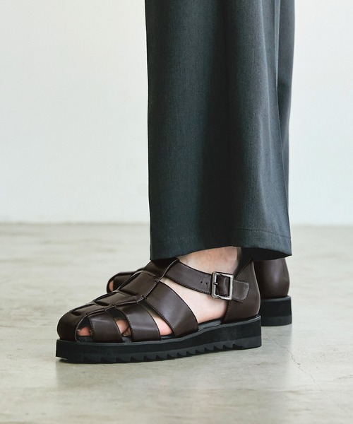 「EMMA CLOTHES」 サンダル S ブラック メンズ_画像2