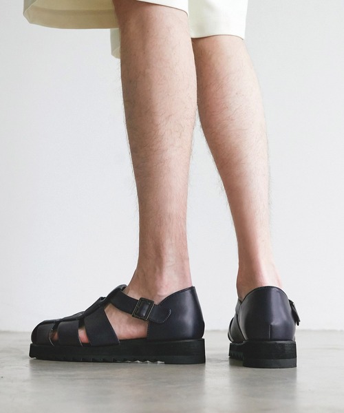 「EMMA CLOTHES」 サンダル S ブラック メンズ_画像3