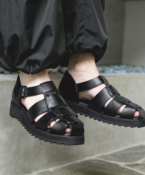 「EMMA CLOTHES」 サンダル S ブラック メンズ_画像5