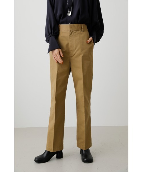 「crie conforto」 チノパンツ SMALL キャメル レディース