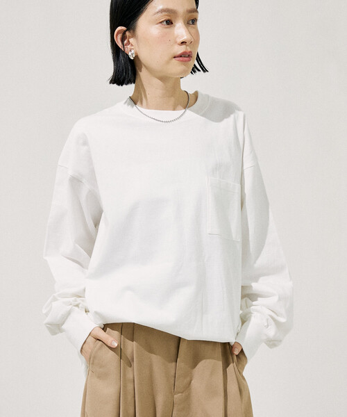 tシャツ ビッグ ポケットロンT/長袖Tシャツ「限定展開」 レディース | FREAK'S STORE | 16