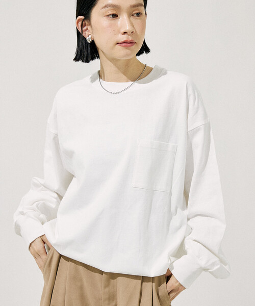 tシャツ ビッグ ポケットロンT/長袖Tシャツ「限定展開」 レディース | FREAK'S STORE | 18